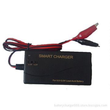 6V&12V 2-3A lead acid switch battery charger
